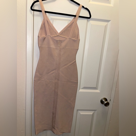 NWT meilun bodycon dress light pink - Picture 6 of 8